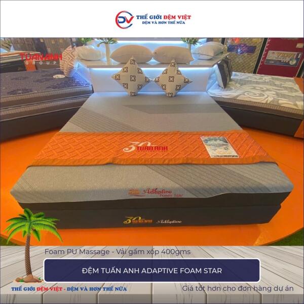 Đệm foam Tuấn Anh Adaptive Foam Star 5